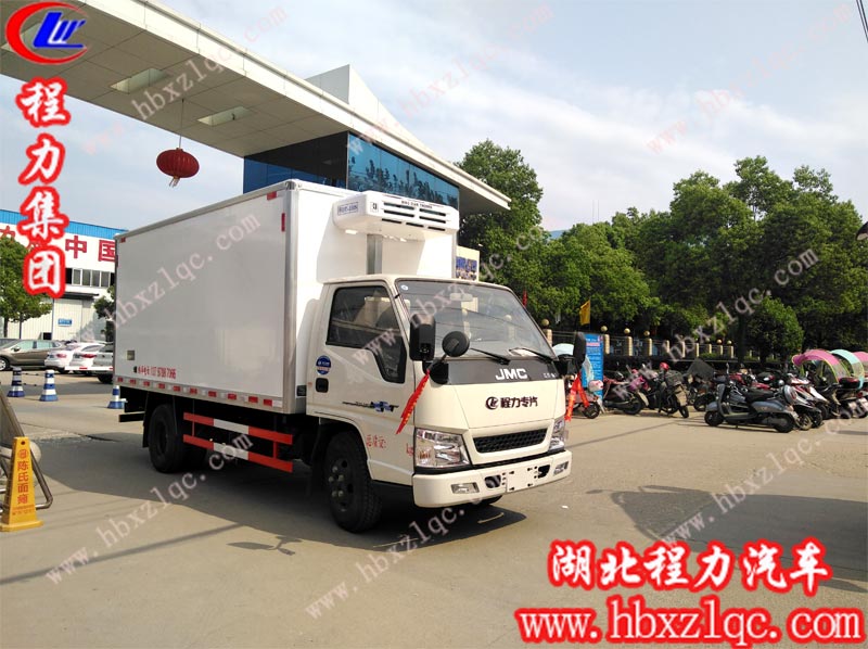2019/4/7，湖北麻城田總在湖北程力訂購(gòu)一輛江鈴順達(dá)（藍(lán)牌）冷藏車，單號(hào)：11657
