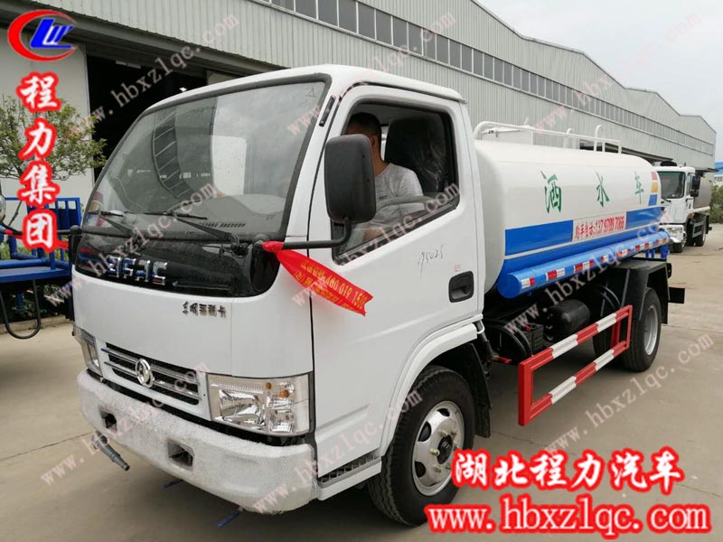 2019/06/04 九江藕總在程力集團訂購一輛5噸國三東風福瑞卡灑水車，單號195025