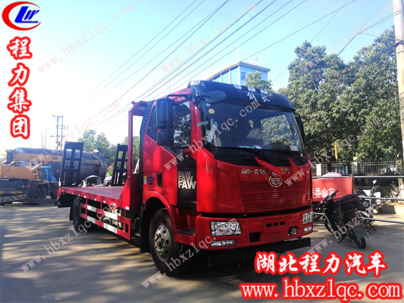 程力集團(tuán)解放J6平板運(yùn)輸車，助你財(cái)富翻倍，盆滿缽盈