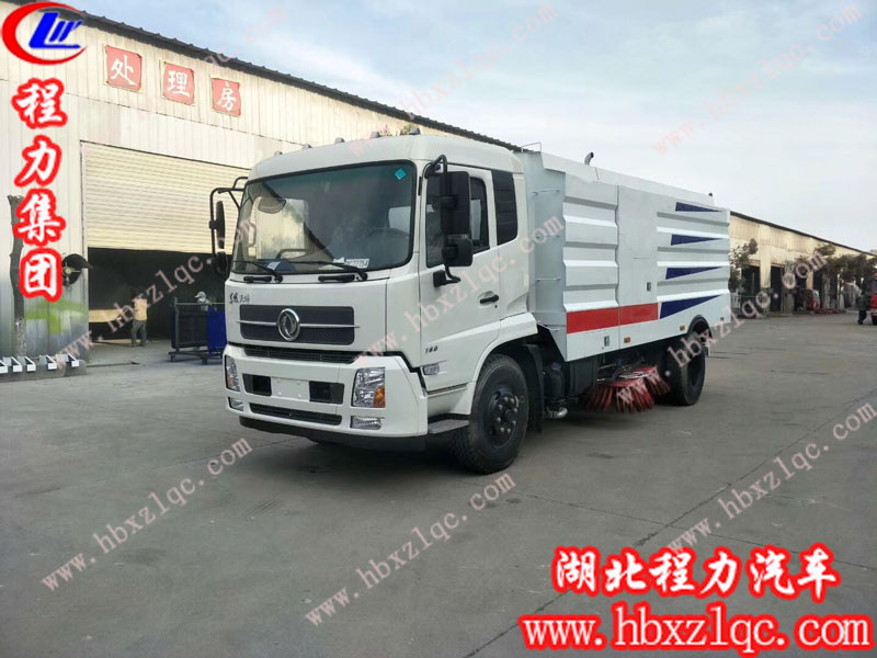 程力集團(tuán)東風(fēng)天錦掃路車(chē)，高能優(yōu)質(zhì)上檔次，您值得擁有！