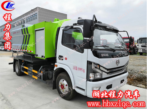 國六清洗吸污車新品展示，歡迎來湖北程力專用汽車有限公司下單！