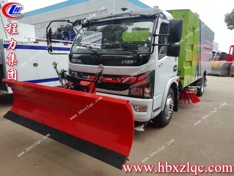 大雪封路，路面結(jié)冰車輛難走怎么辦，那就找湖北程力除雪鏟