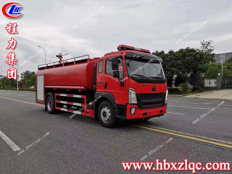 程力集團消防灑水車，一車能頂多輛車